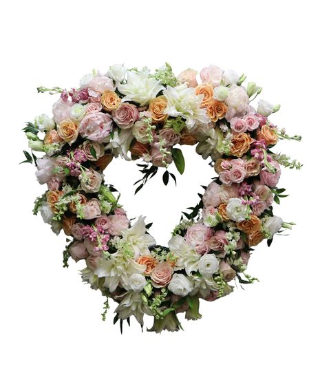 Peaceful Pastel Open Heart