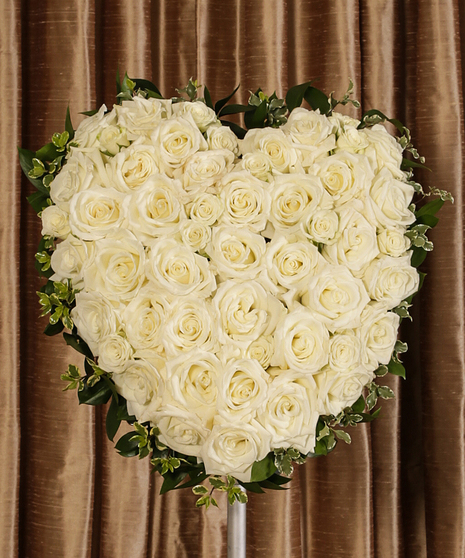 White Rose Heart