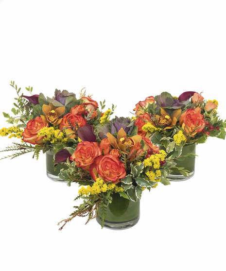 Fall Floral Arrangement Set