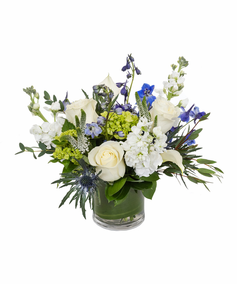 Blue & White Small Centerpiece
