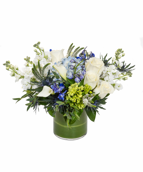 Blue & White Medium Centerpiece
