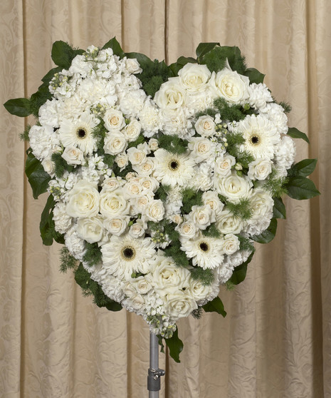 Elegant White Heart, Boston, MA