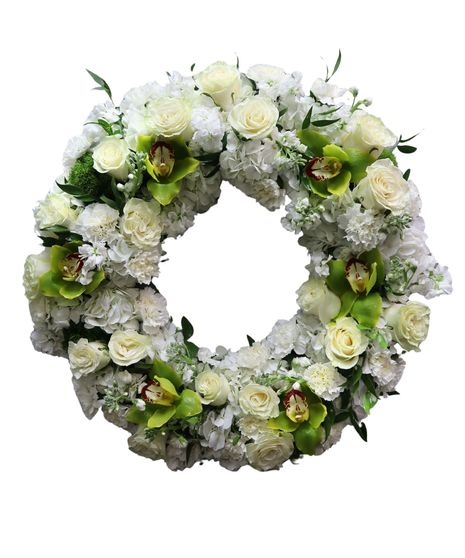 Elegant White Wreath