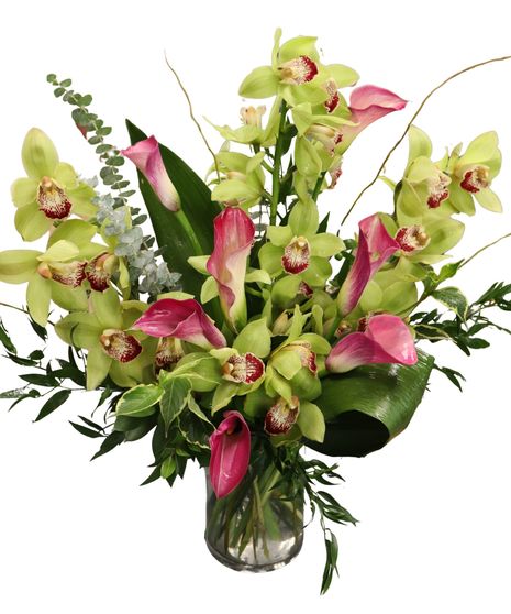 Orchid & Calla Elegance