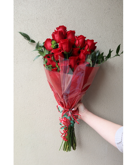 Graduation Presentation-Style Roses Bouquet