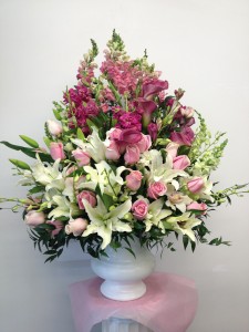 Sign-up Book Table Arrangement